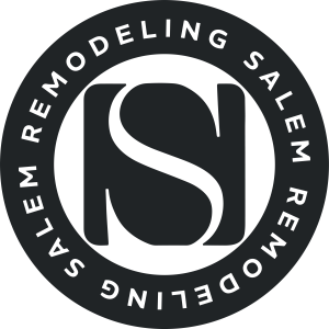 Remodeling Salem logo featuring stylized "R" and "S" within a circular design, representing a kitchen remodeling business focused on dark walnut cabinets and modern kitchen trends in Salem, Oregon.